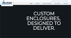Desktop Screenshot of modularengineering.com